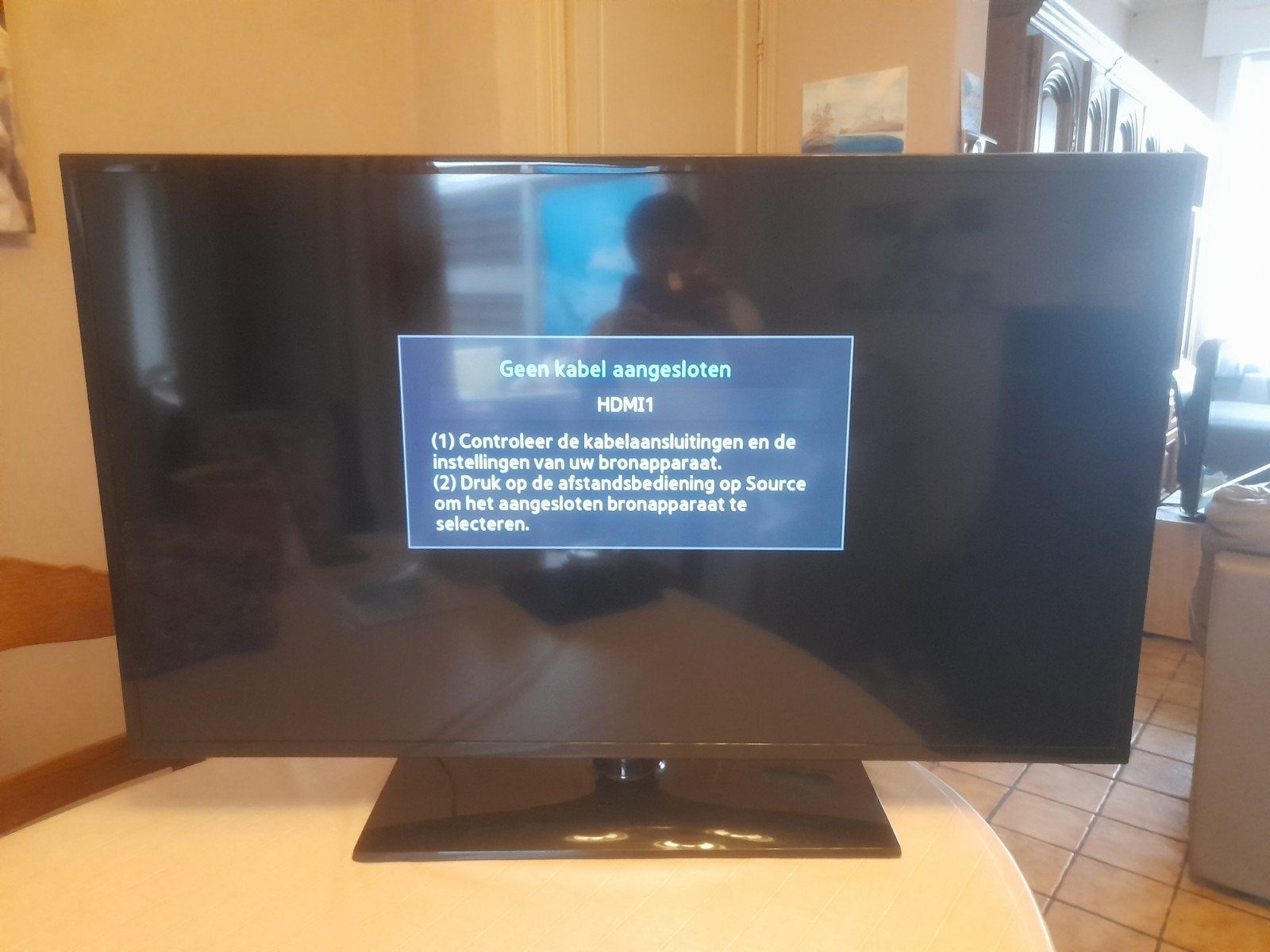 Téléviseur à écran plat Samsung, Enlèvement, Samsung