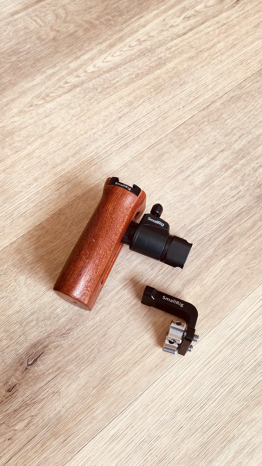 Poignée latérale smallrig en bois avec adaptateur, Enlèvement ou Envoi, Utilisé