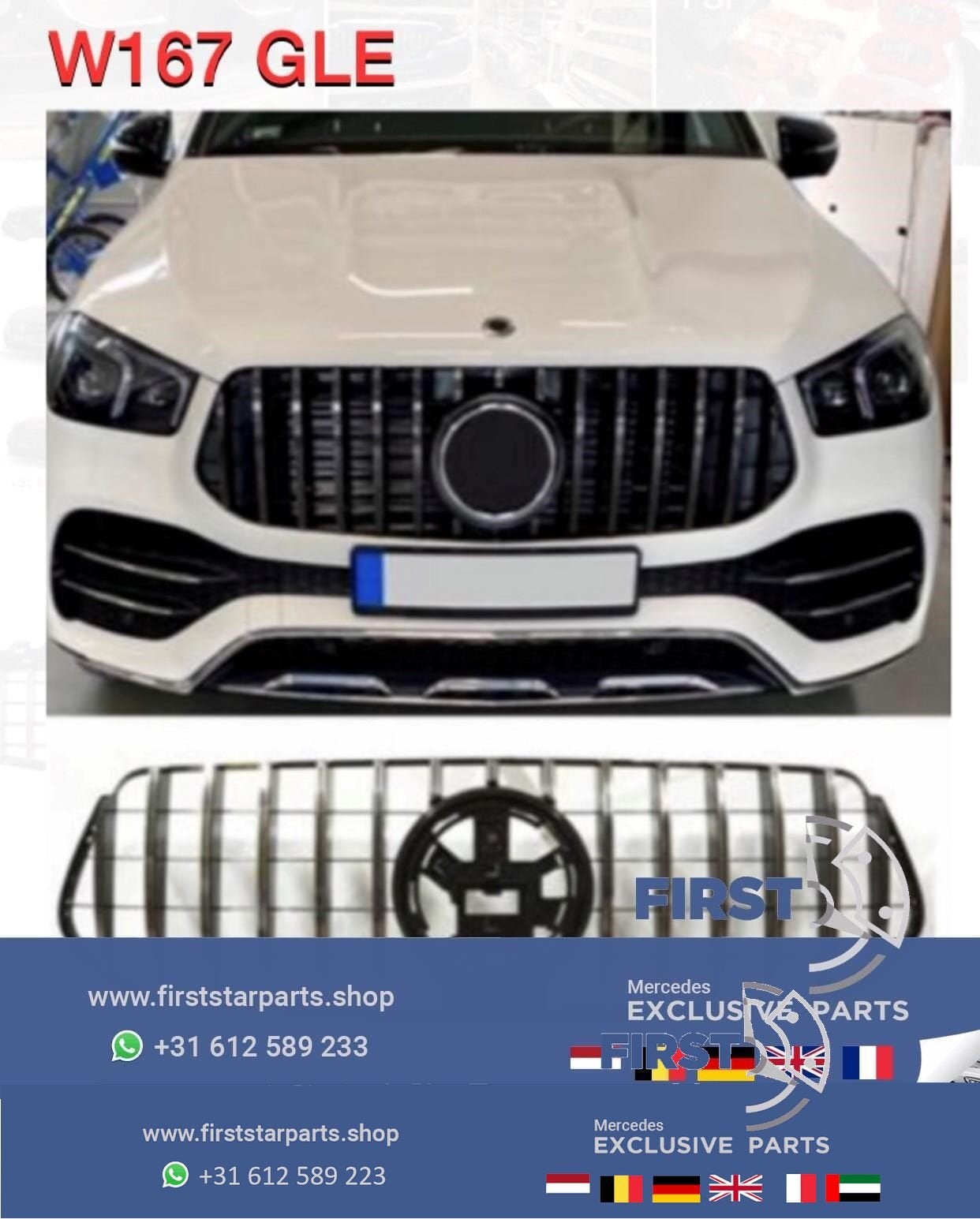 W167 C167 GLE KLASSE AMG GT LINE GRIL 2018-2022 PANAMERCANA