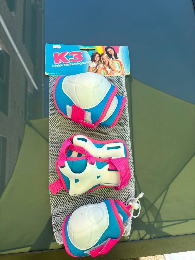 K3 beschermingsset maat S, Ophalen, Gebruikt, Kinderen, Bescherming