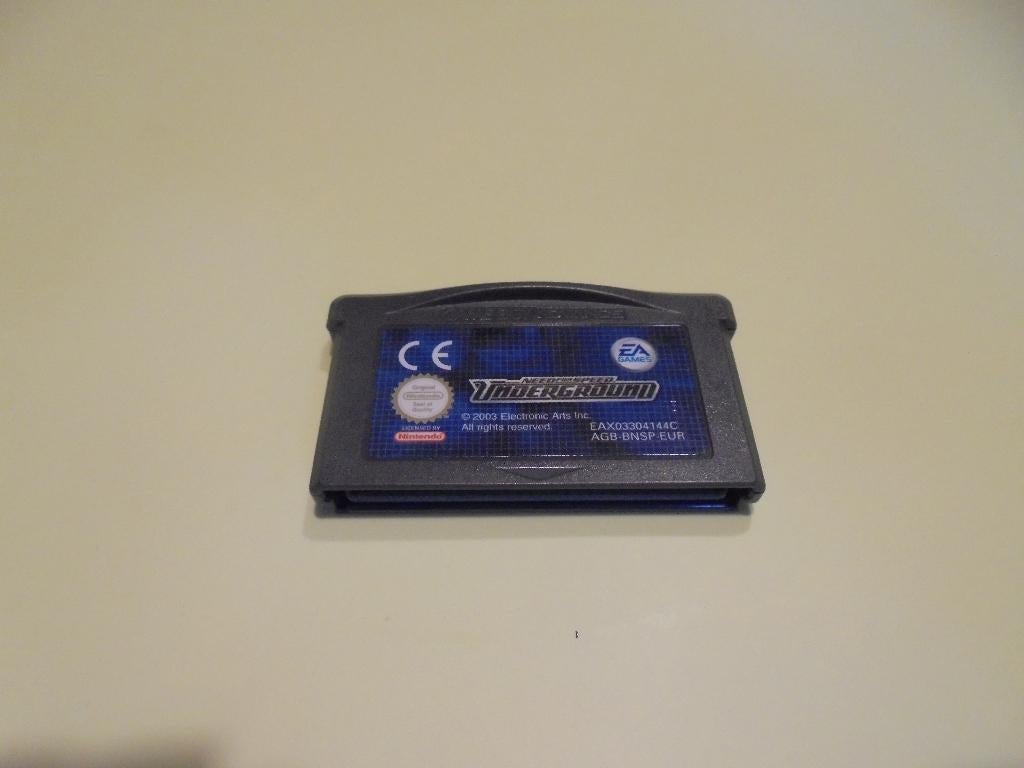 Game boy advance Need for speed undergroud(orig), Consoles de jeu & Jeux vidéo, Jeux | Nintendo Game Boy, Enlèvement ou Envoi