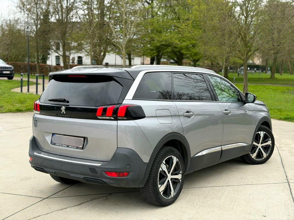 Peugeot 5008  Benzine Automaat – 7 Plaatsen – 240.000kM, Auto's, Peugeot, Monovolume, Leder en Stof, Bedrijf, 5 zetels