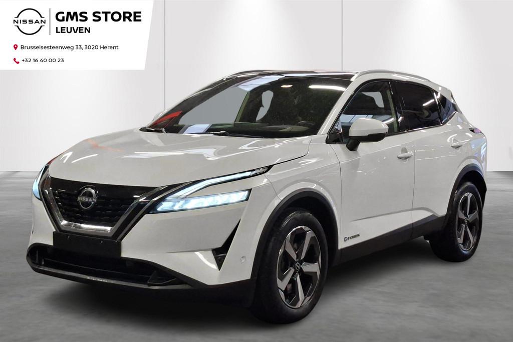 Nissan QASHQAI Hybride-Auto-Pano-Carplay-GPS-Airco, 750 kg, Entreprise, 5 portes, Electronic Stability Program (ESP)