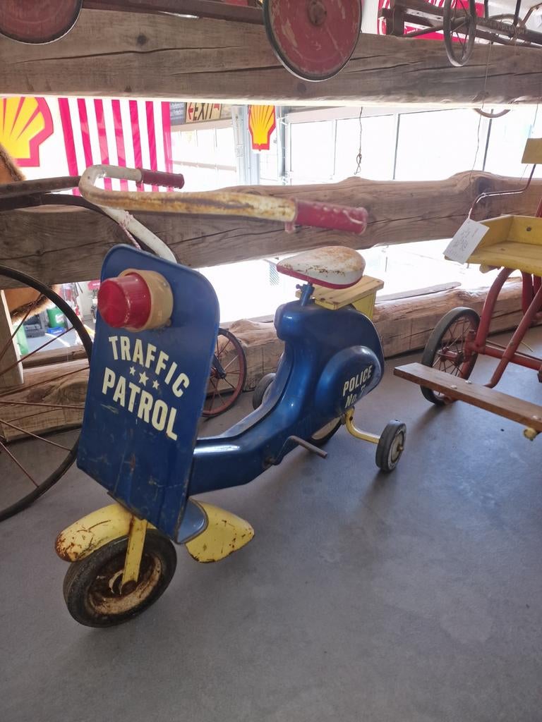 Trottinette Sonda Traffic Patrol 1965 Garton en métal, Enlèvement