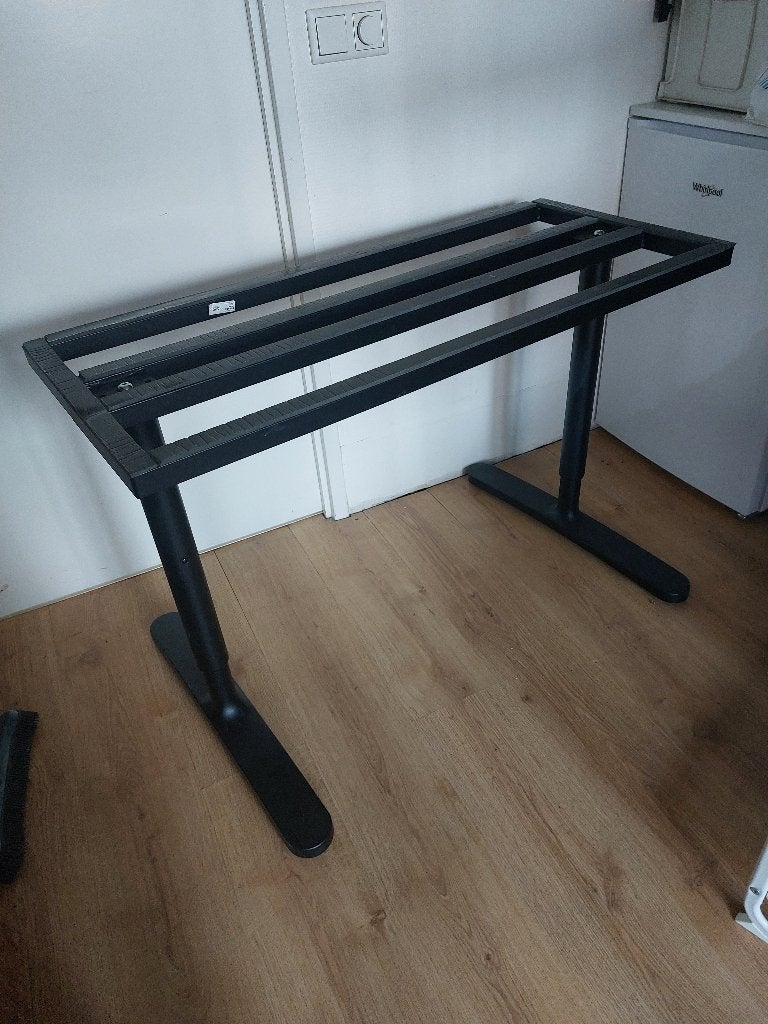 Onderstel vr Bureau Ikea Bekant, Autres types, Métal, 46 cm, Comme neuf