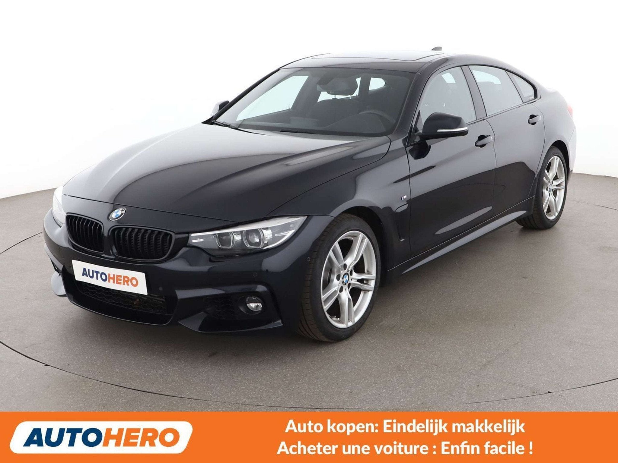 BMW 418 418i Gran Coupé M Sport (automatique), Autos, 100 kW, Achat, Anti démarrage, Alcantara