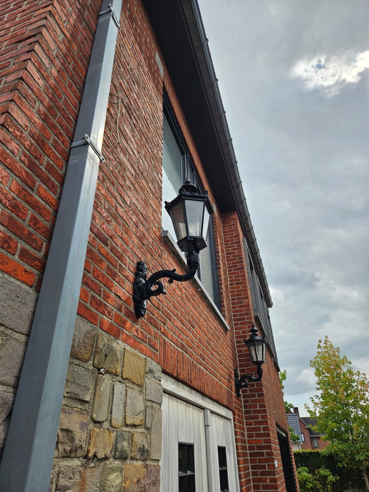 5 lantaarns buitenverlichting, Ophalen