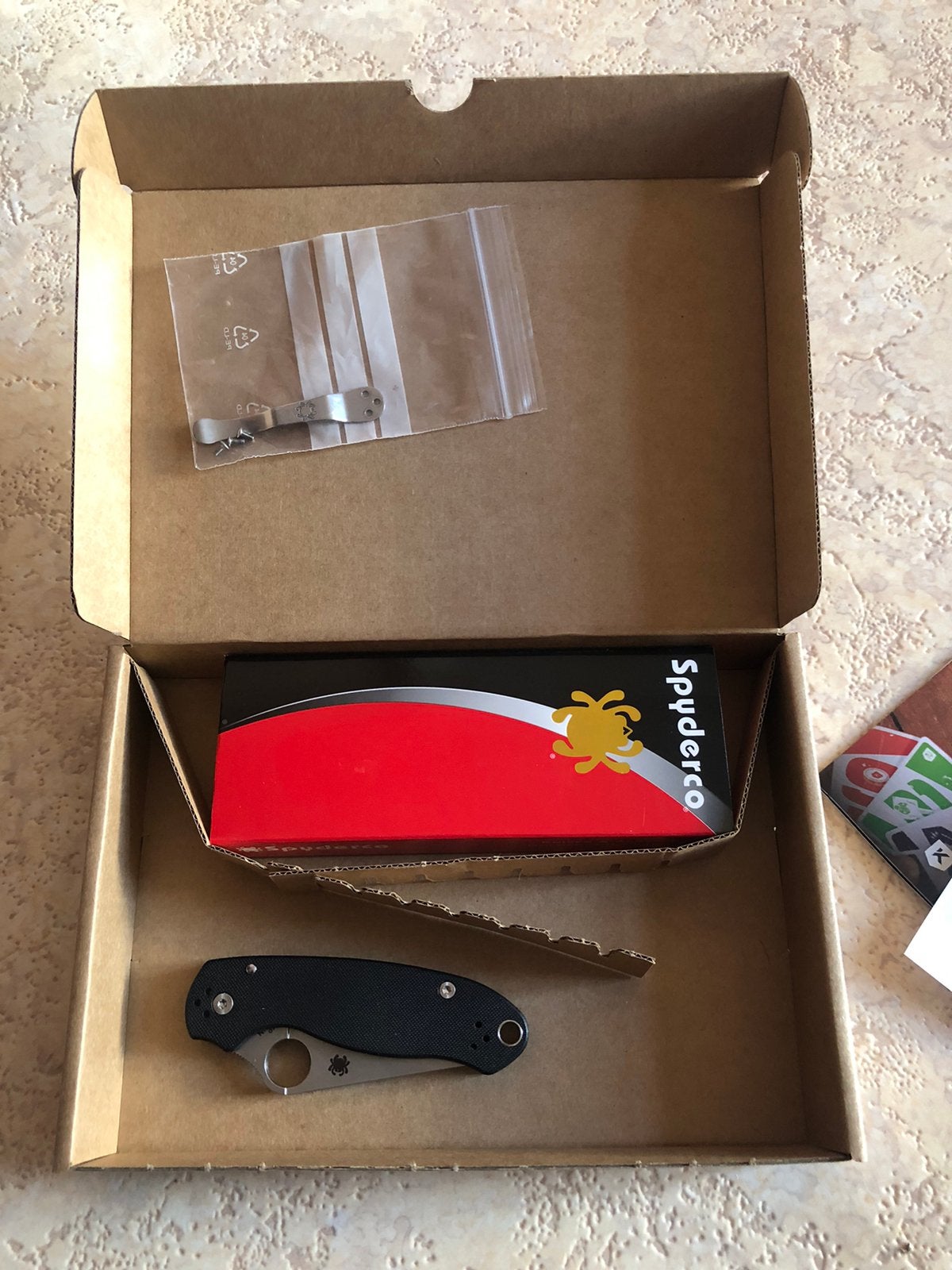 Spyderco para military 3 Strikt nieuw, Stad