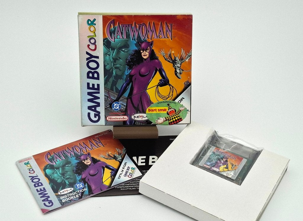 Catwoman Nintendo Game Boy Color Kemco PAL Complet, Consoles de jeu & Jeux vidéo, 1 joueur, Aventure et Action, Comme neuf, À partir de 3 ans