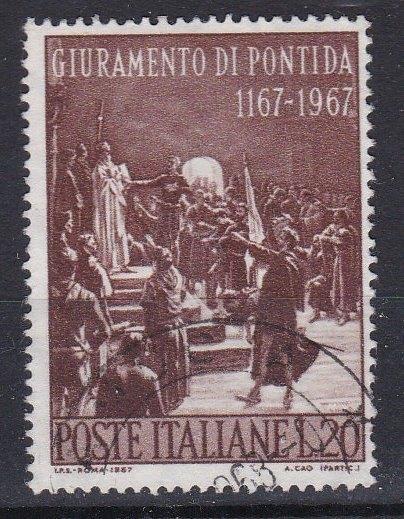 Italie 1967 - n 1242, Envoi, Affranchi