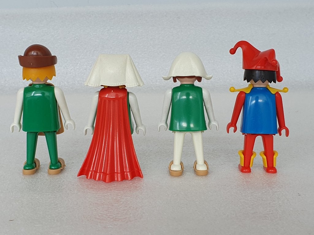 Playmobil 3487: Middeleeuwse figuren met waterput, Gebruikt, Complete set, Overige typen, Ophalen of Verzenden