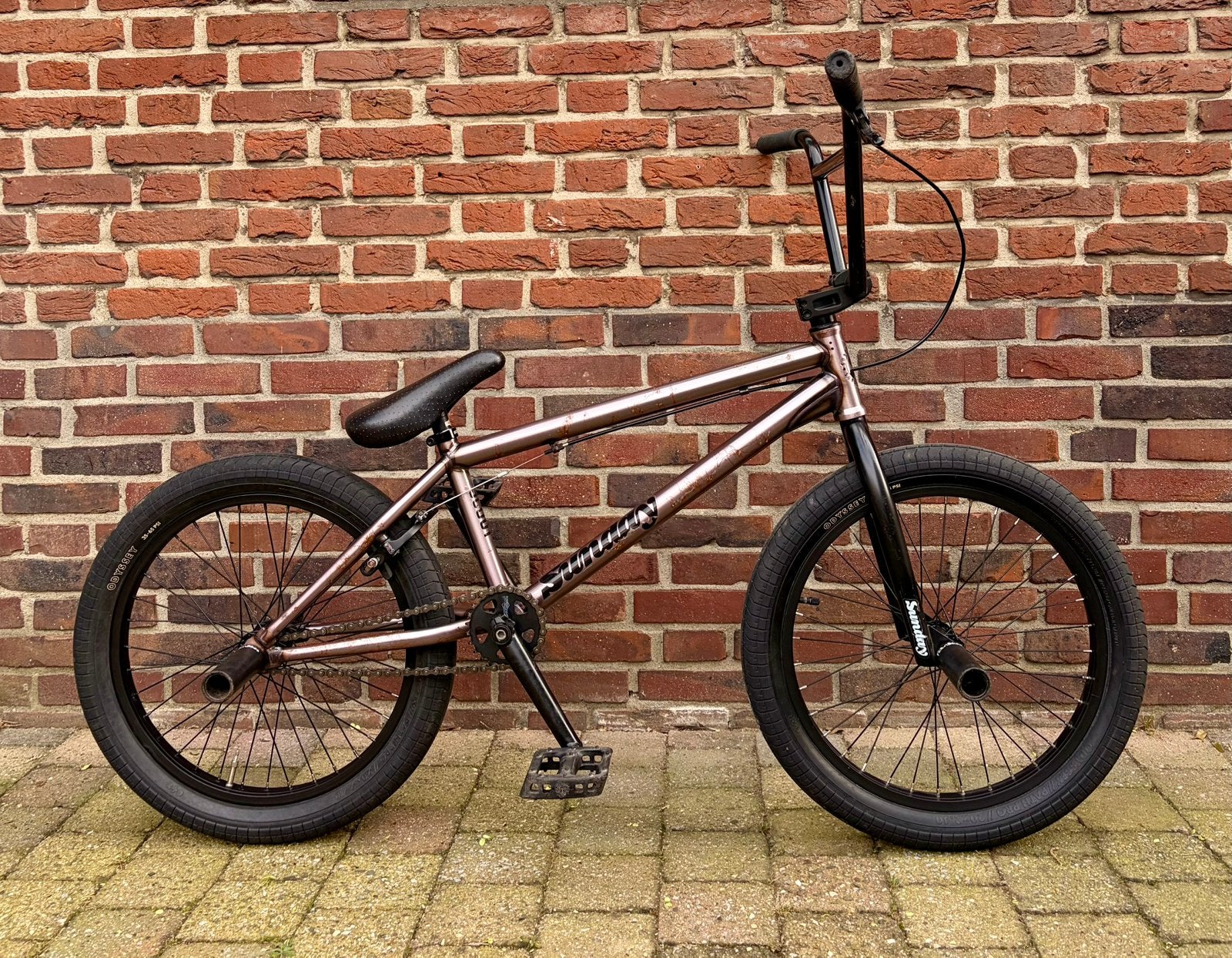 Sunday Scout BMX 21 inch toptube, Vélos & Vélomoteurs, Frein sur jante, Repose-pieds, Comme neuf, Enlèvement