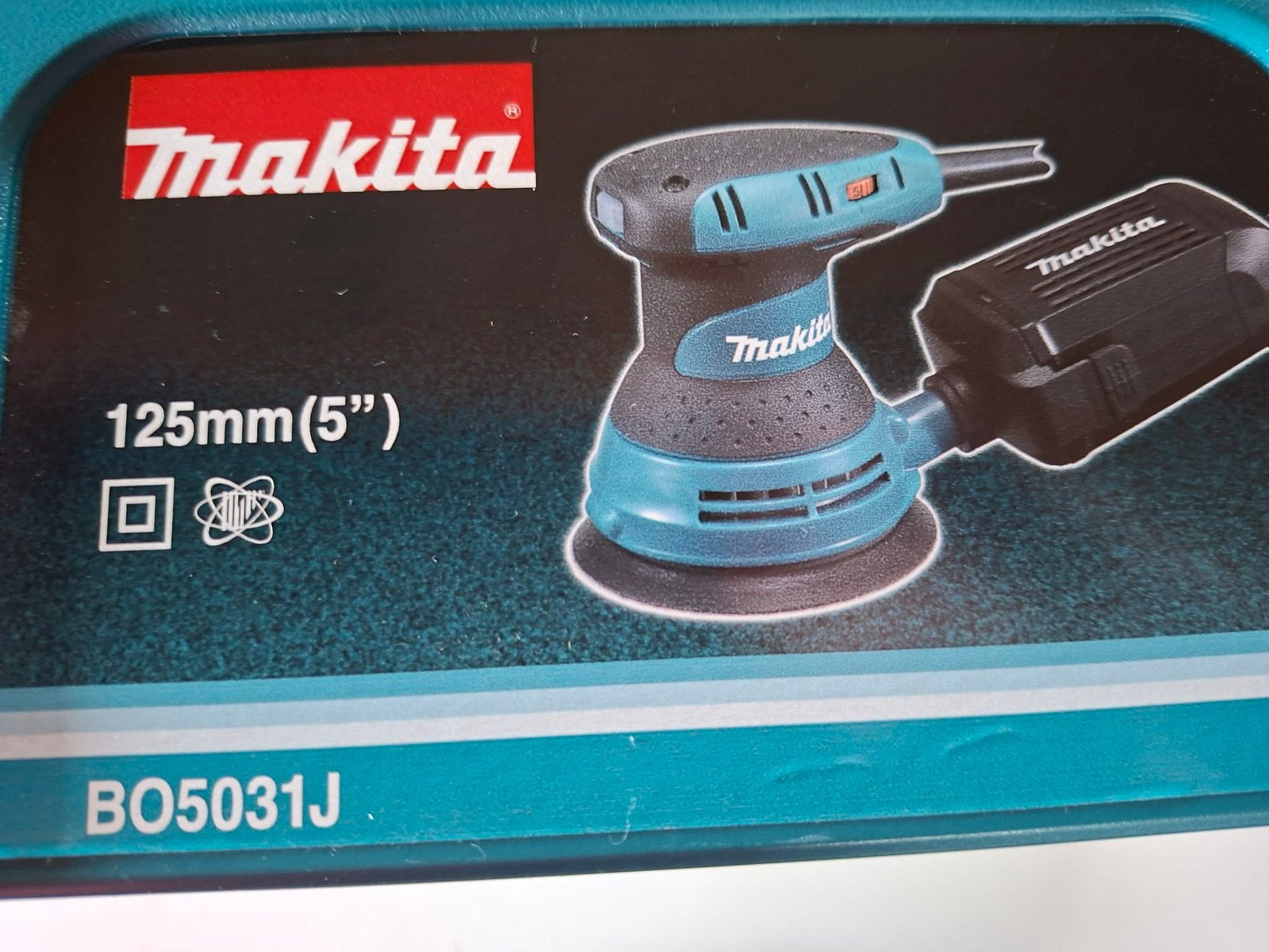Ponceuses Excentrique MAKITA 125mm, Enlèvement ou Envoi, Comme neuf