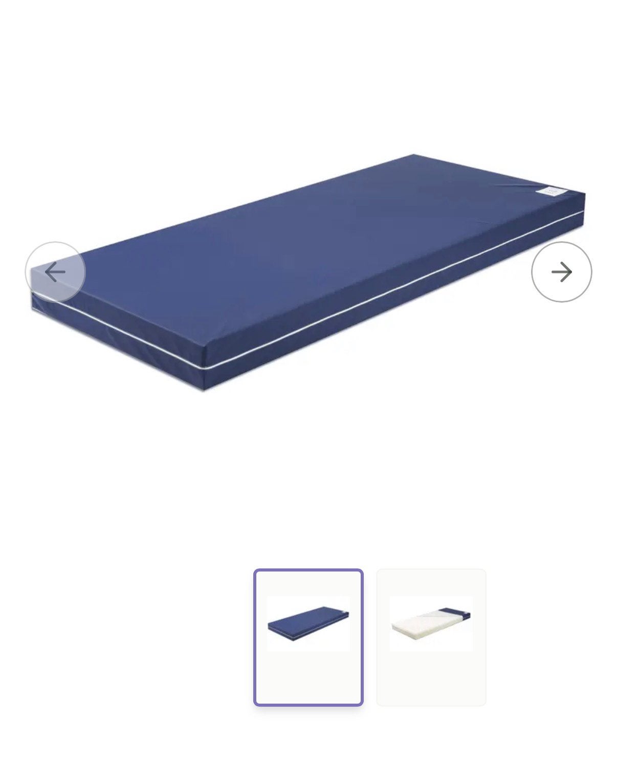 Zorgmatras easycare, nieuw! 85x195x14, Caravans en Kamperen, Ophalen, Nieuw