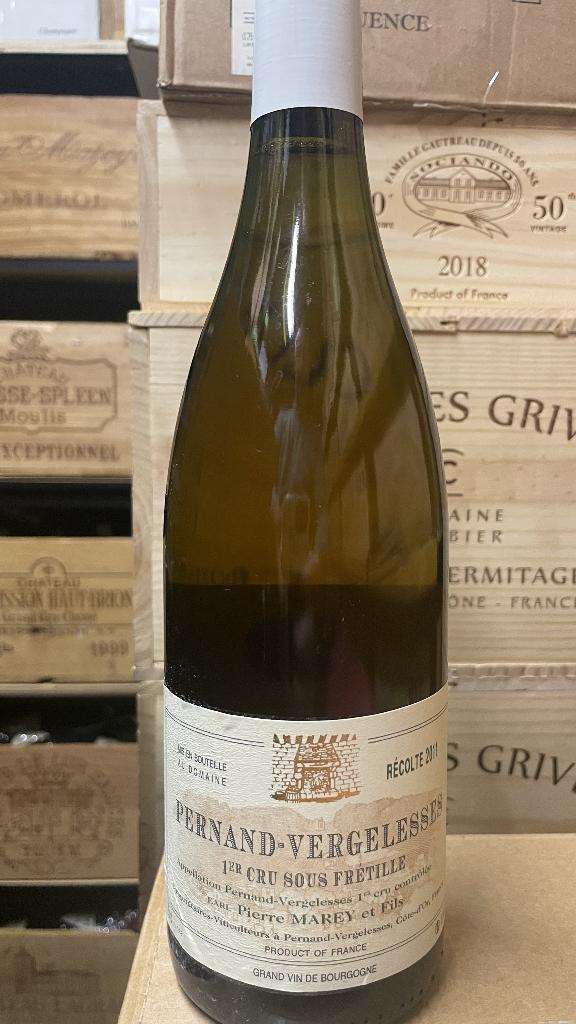 pernand vergelesses sous frétille 2011 pierre marey, Enlèvement ou Envoi