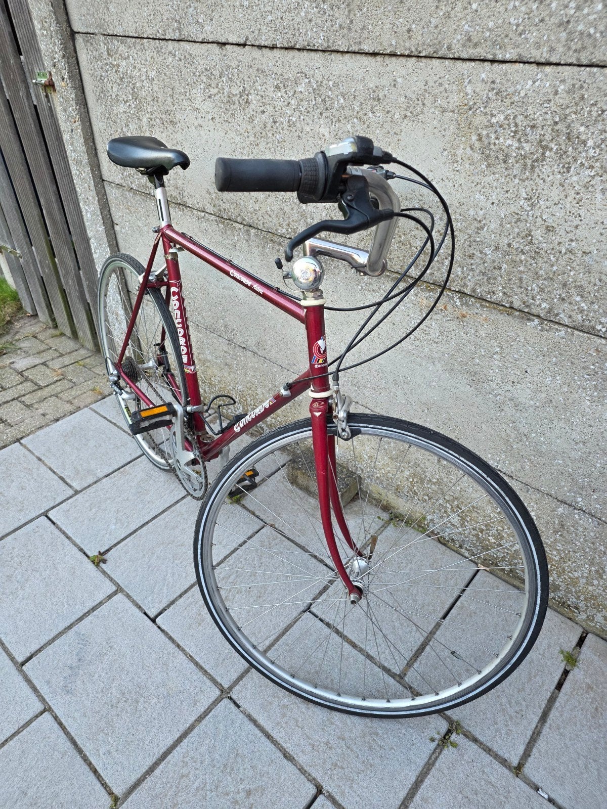 herenfiets, Ophalen