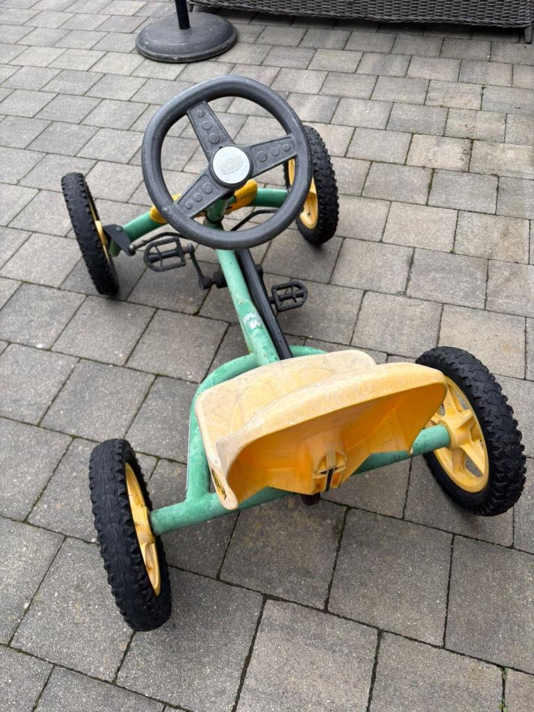 Berg skelter gocart Type Buddy John Deere, Kinderen en Baby's, Ophalen, Gebruikt, Berg