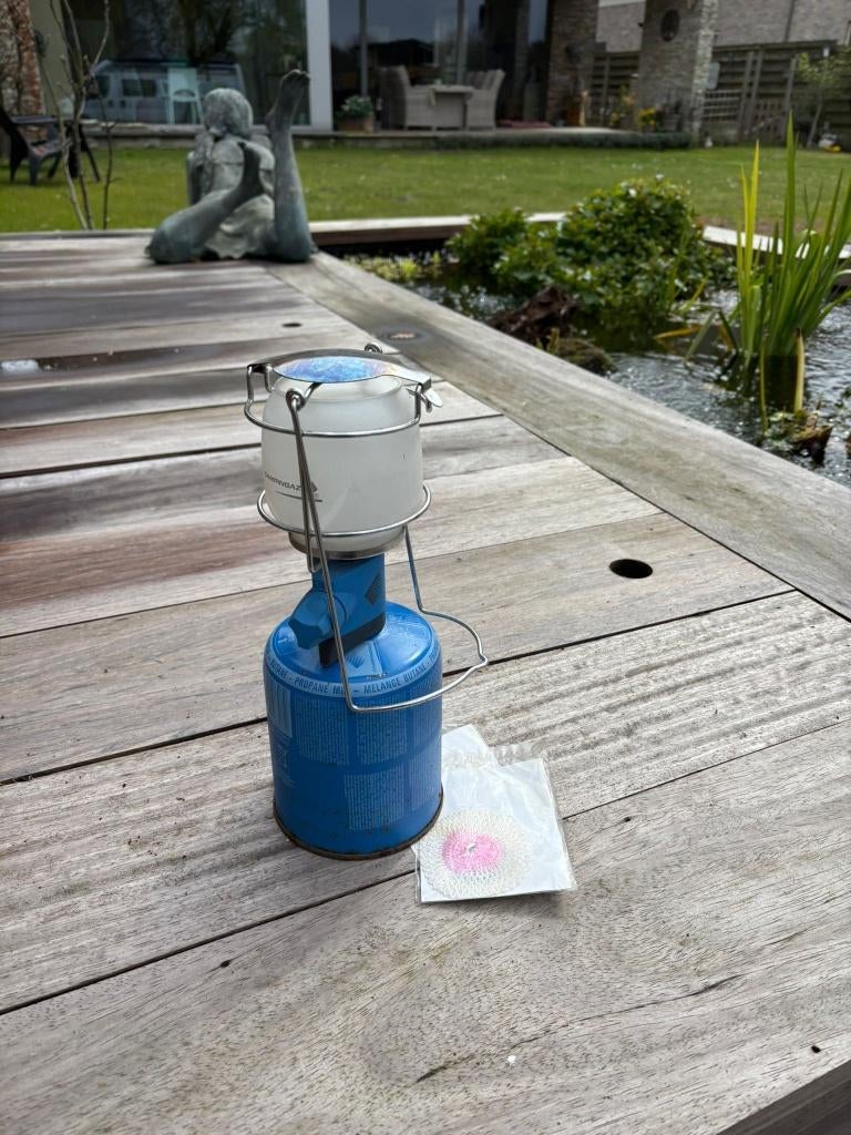 Campingaz gaslampje Lumogaz M270 met toebehoren, Enlèvement, Comme neuf