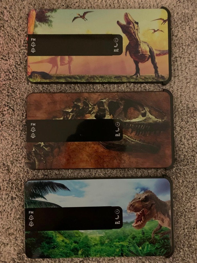klokje (dinosaurus), Huis en Inrichting, Woonaccessoires | Klokken, Ophalen, Gebruikt, Radiogestuurd, Digitaal