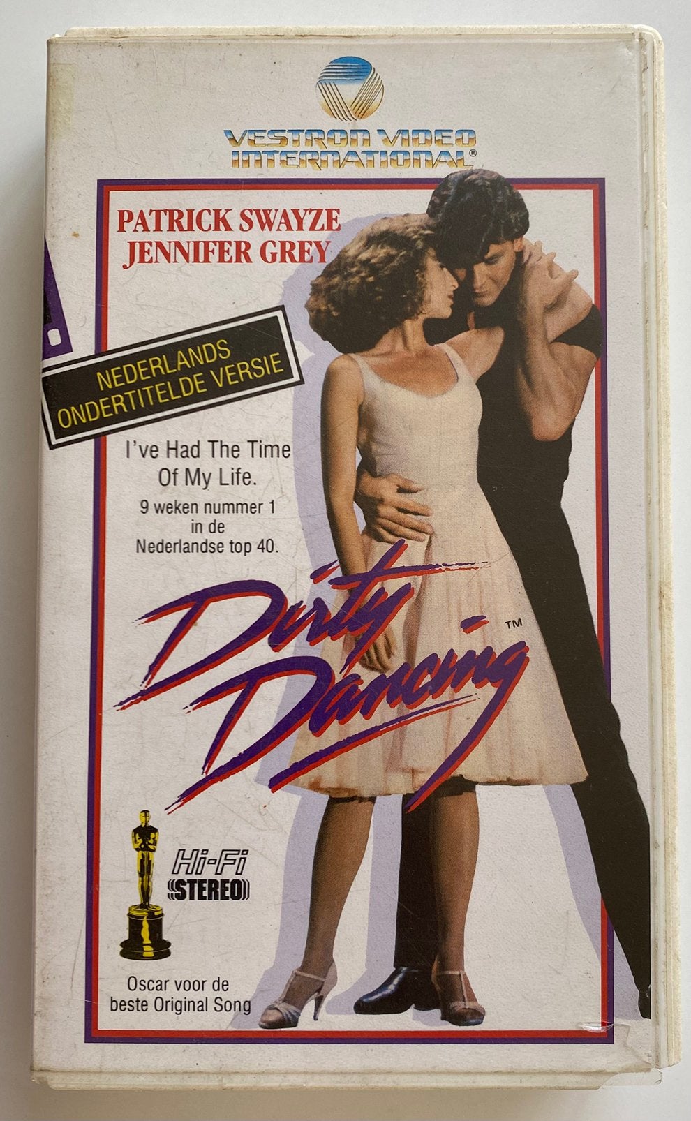 Dirty Dancing Ex Rental VHS, Cd's en Dvd's, VHS | Film, Ophalen of Verzenden, Gebruikt, VHS