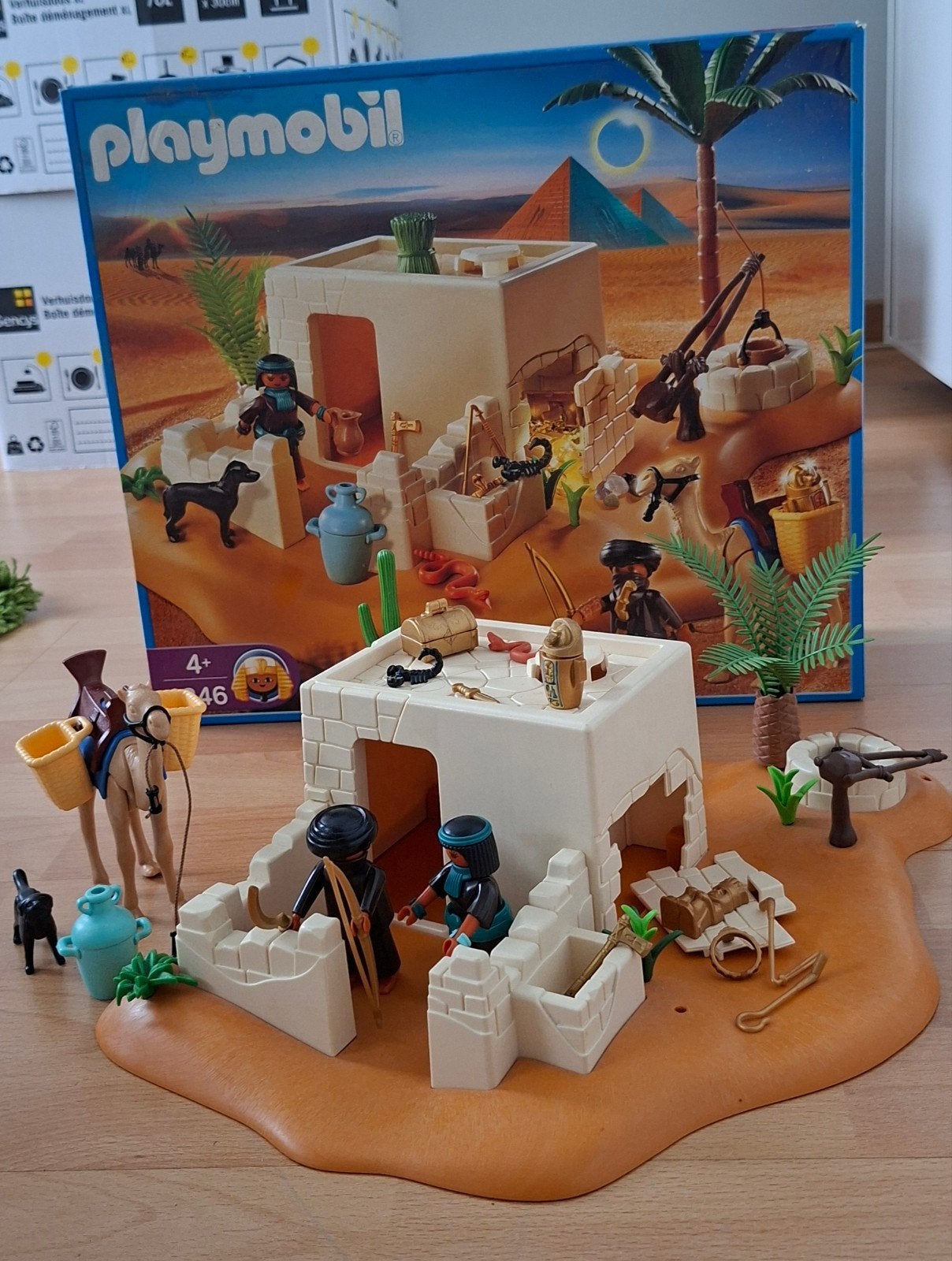Playmobil 4246 Grafrovers met Schat, Historique, Utilisé, Autres types, Kit complet