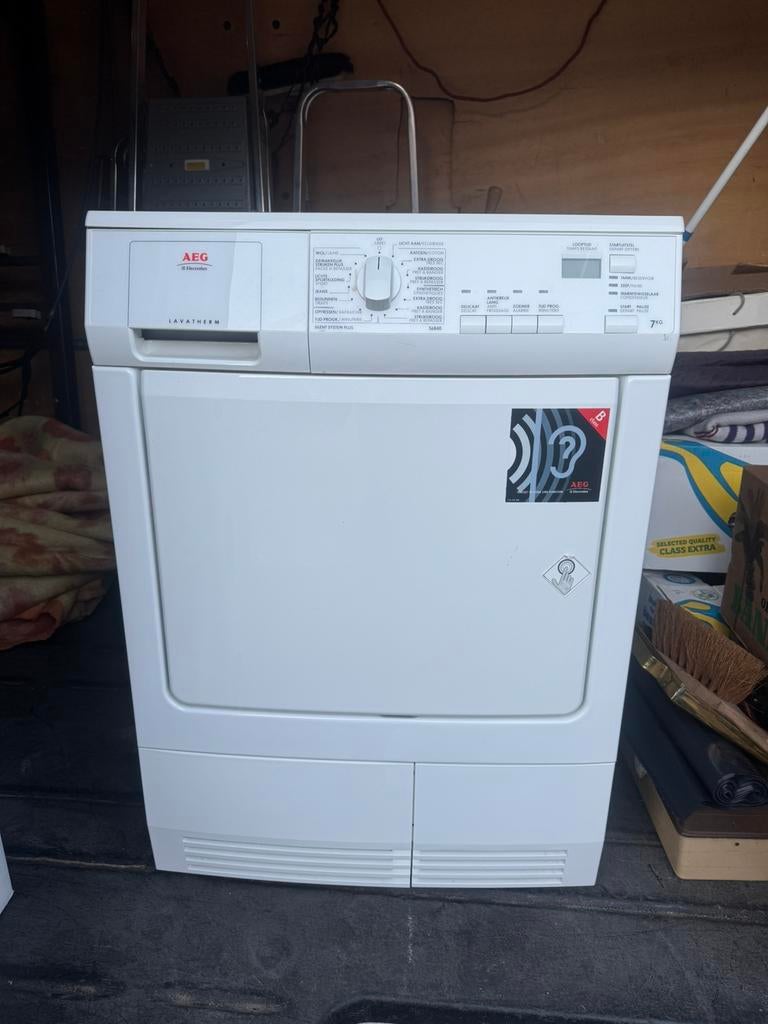 AEG T56840 7kg Droogkast, Elektronische apparatuur, 6 tot 8 kg, Ophalen, Zo goed als nieuw