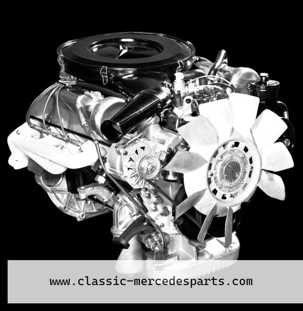 ONDERDELEN Mercedes m117 DONORMOTOR 4.5 450 500 560, -, Utilisé, -, -