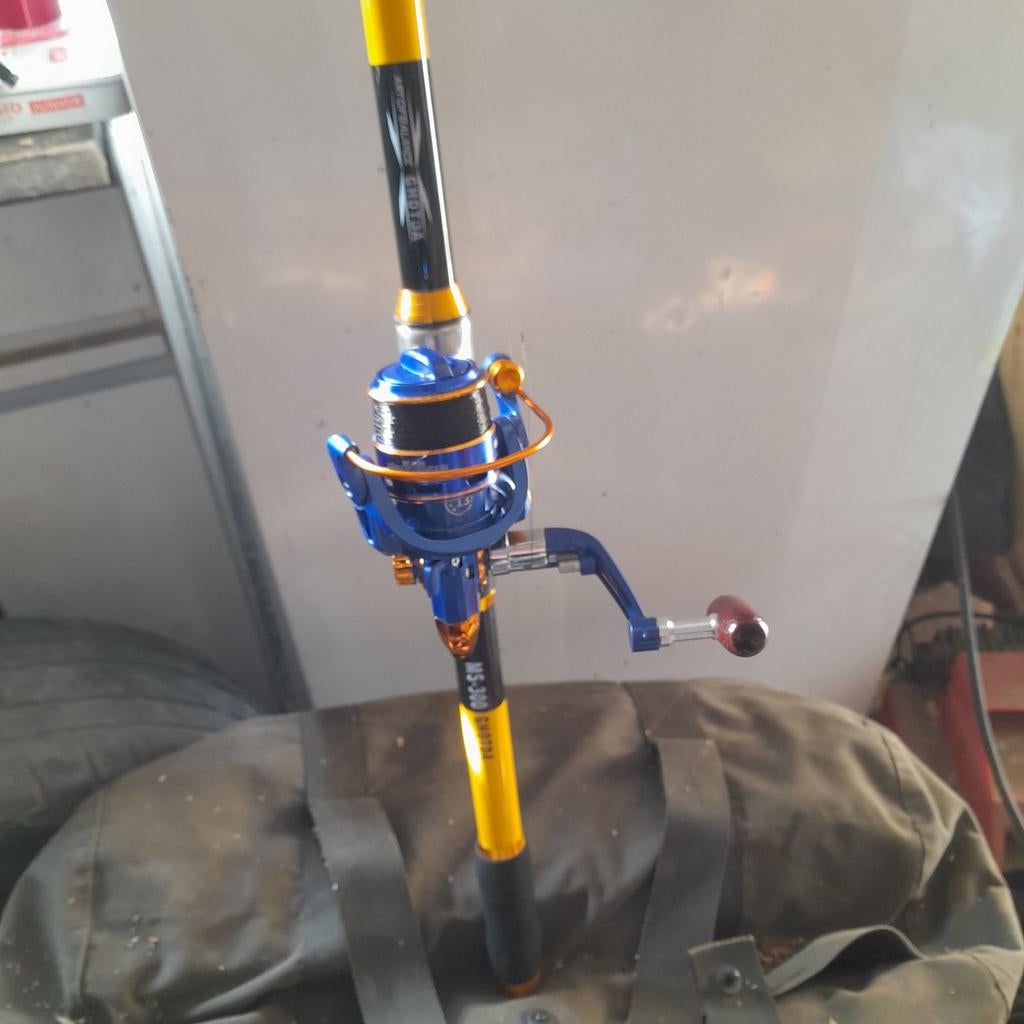 Canne au lancer montée truite 300cm, Watersport en Boten, Hengelsport | Algemeen, Ophalen, Nieuw, Werphengel