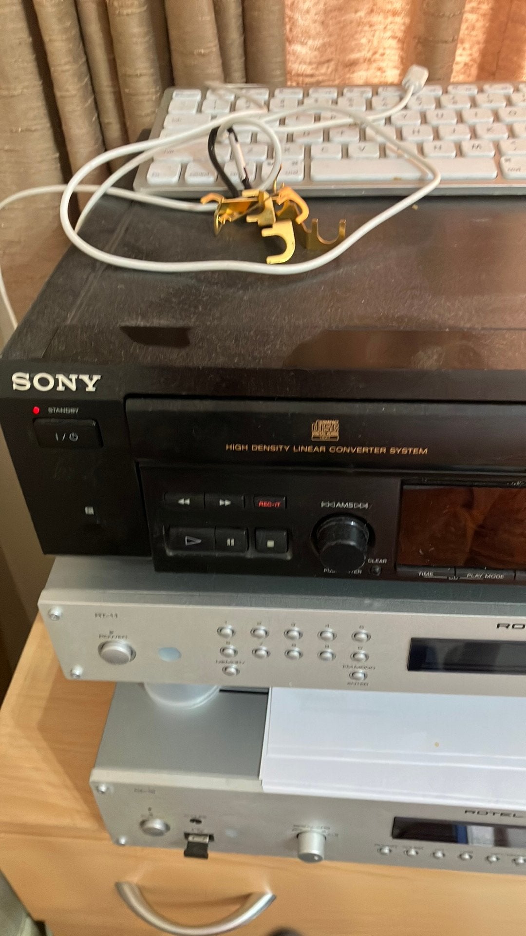Enregistreur mini-disque CD Sony MXD D3, TV, Hi-fi & Vidéo, Enlèvement, Utilisé