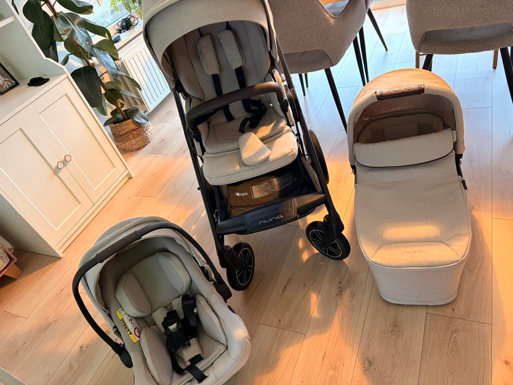 Nuna mixx next biscotti, Ophalen, Zo goed als nieuw, Kinderwagen