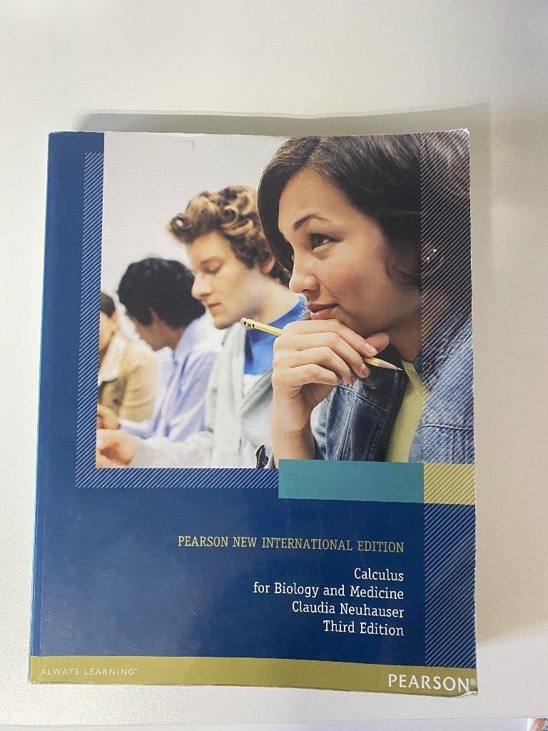 Calculus for biology and medicine, Boeken, Wiskunde A, Ophalen of Verzenden, Zo goed als nieuw, Claudia neuhauser
