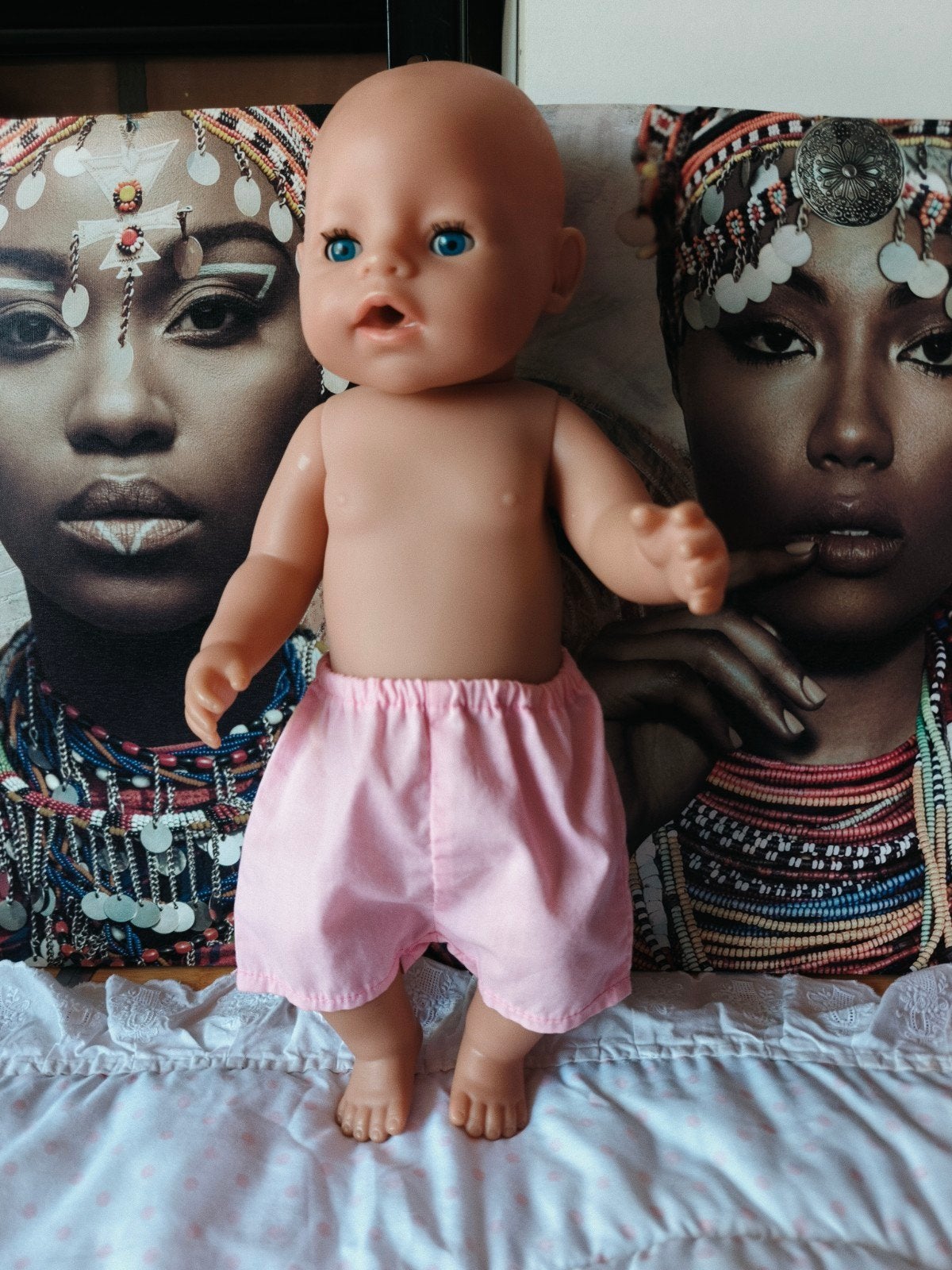 short voor baby Born 40-43cm, lees verder., Ophalen of Verzenden, Zo goed als nieuw, Babypop