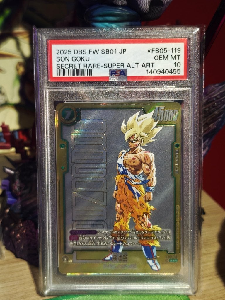 Son Goku SCR Super Alt Art FB05-119 Fusion World FB05, Ophalen of Verzenden, Nieuw, Speelkaart(en)