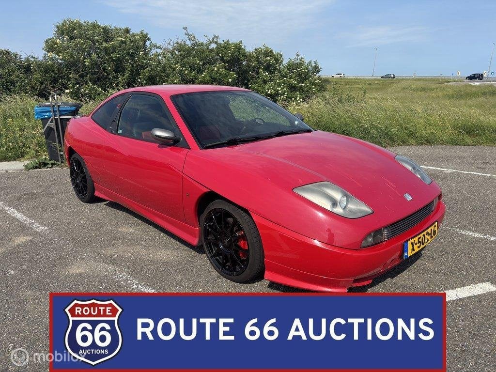 Fiat Coupe 20V turbo Limited Edition | 1999 | Route 66 Aucti, Zwart, Bedrijf, Handgeschakeld, Overige carrosserie