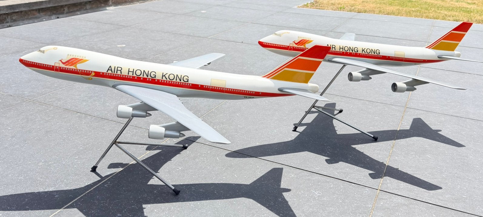 2 x B747-200F (747-132SF), Hobby en Vrije tijd, Modelbouw | Radiografisch | Vliegtuigen, Zo goed als nieuw, Ophalen