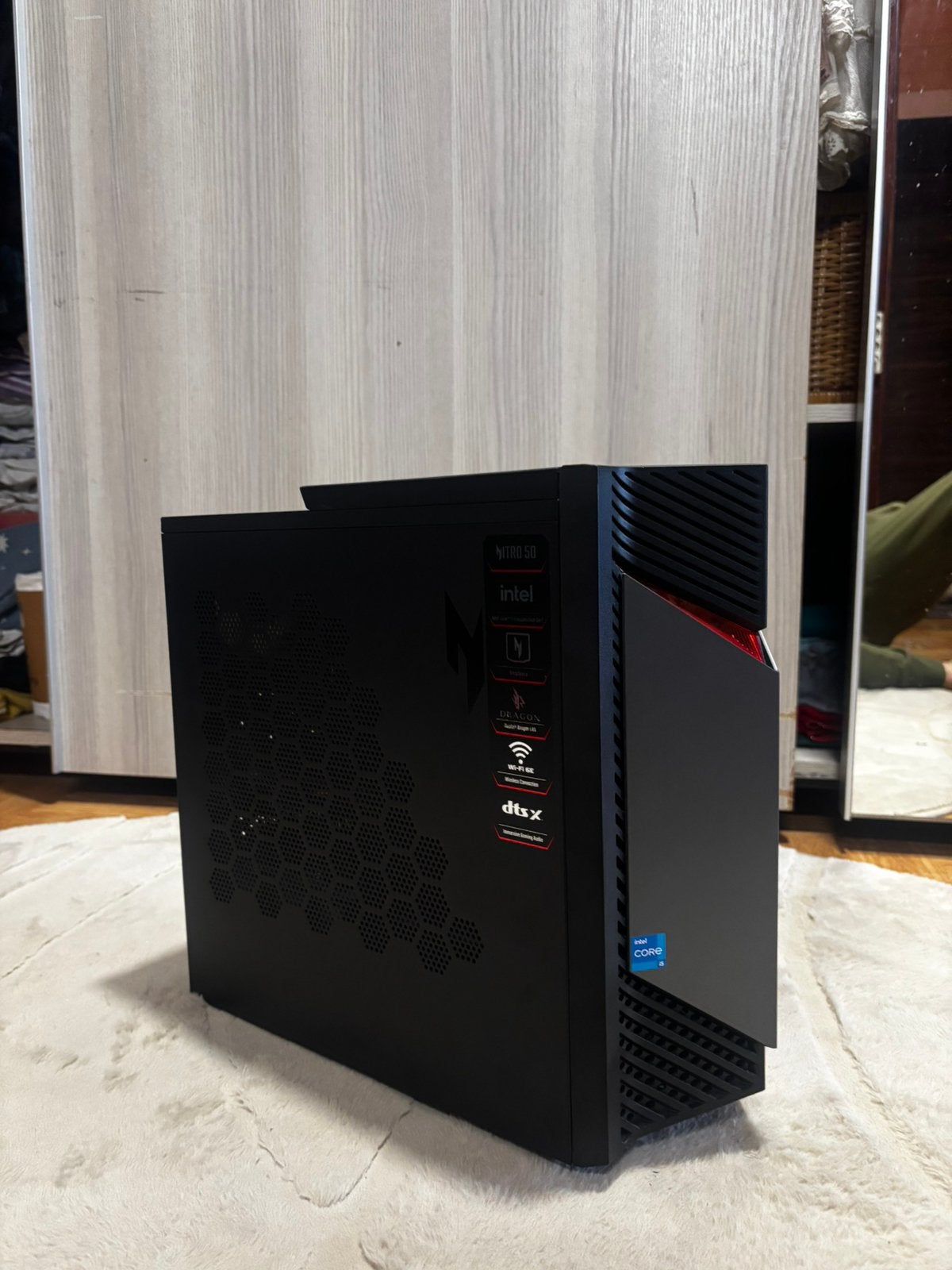 PC Gamer Acer Nitro N50-656 – RTX 4060 –  windows11, Informatique & Logiciels, Enlèvement, Utilisé, Gaming, SSD