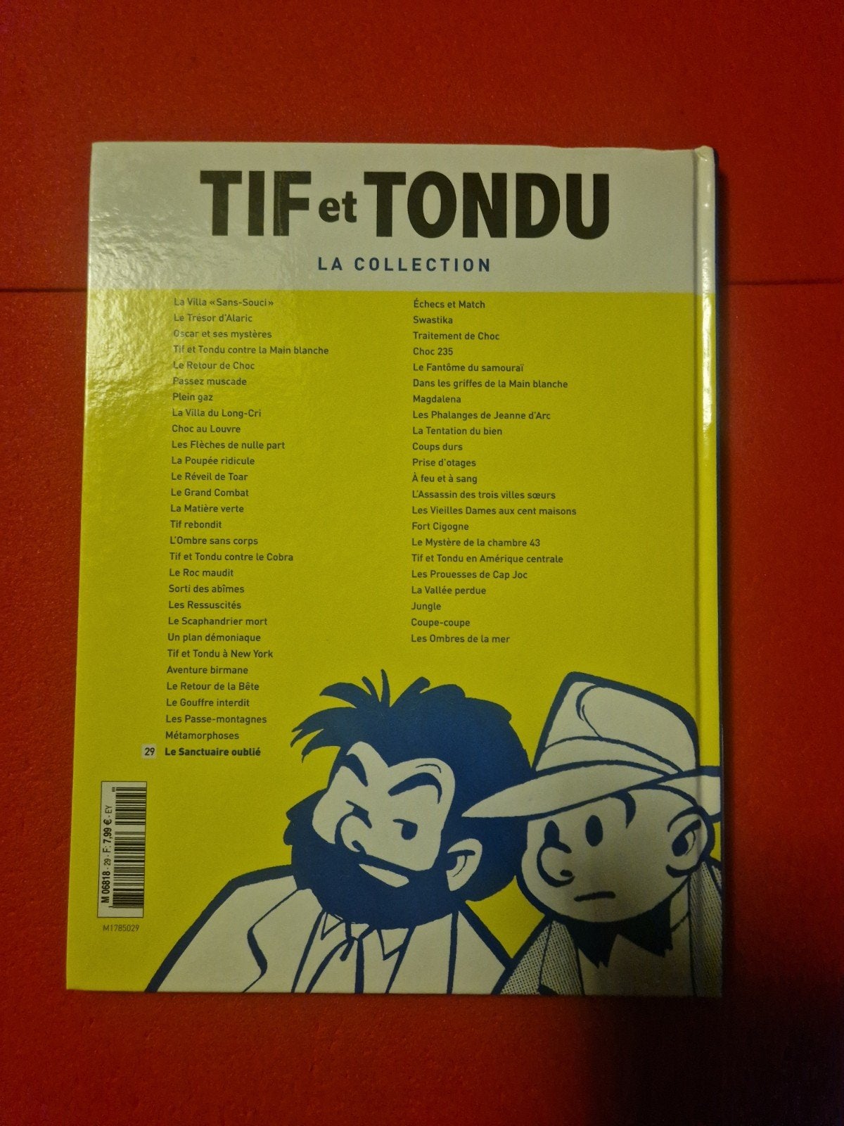 bd tif et tondu la collection 29, Enlèvement ou Envoi