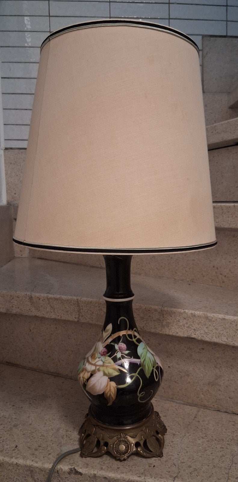 art nouveau lamp, Antiek en Kunst, Ophalen