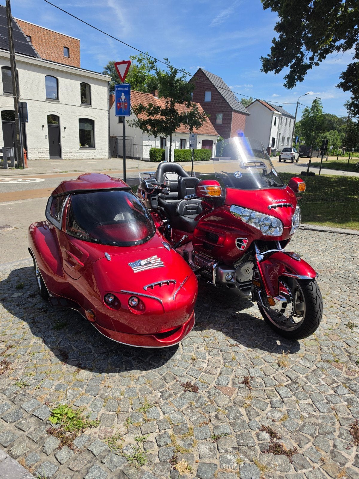 Honda goldwing zijspan, Motoren, Motoren | Honda, Particulier, Occasion