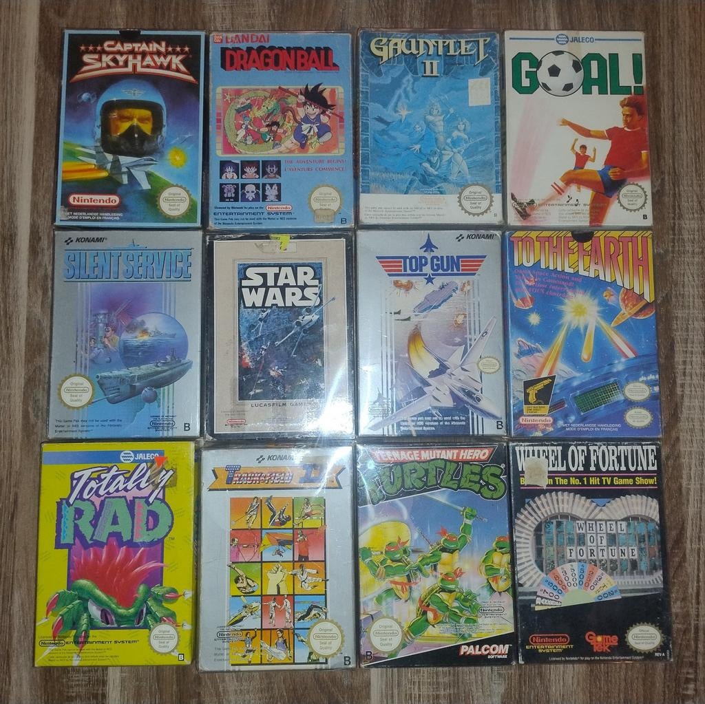 12x Nintendo (NES) games, Games en Spelcomputers, Ophalen of Verzenden
