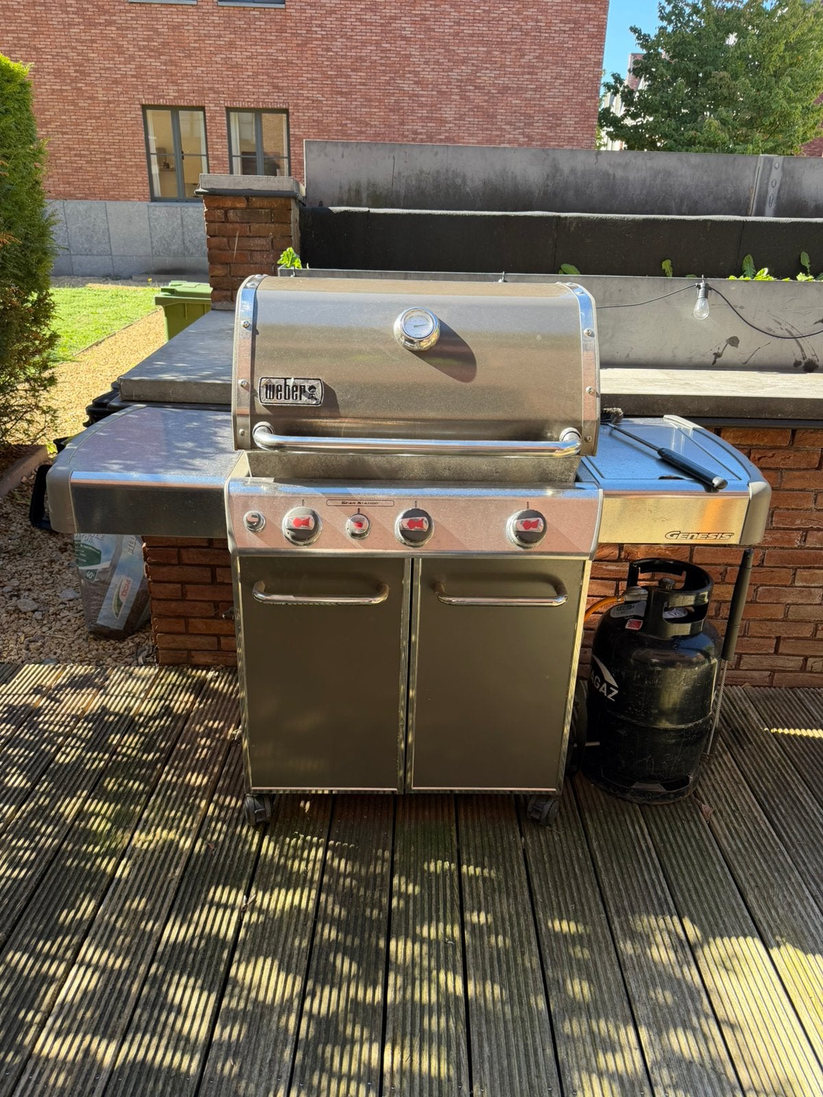 Weber genesis gas barbecue, Ophalen, Gebruikt