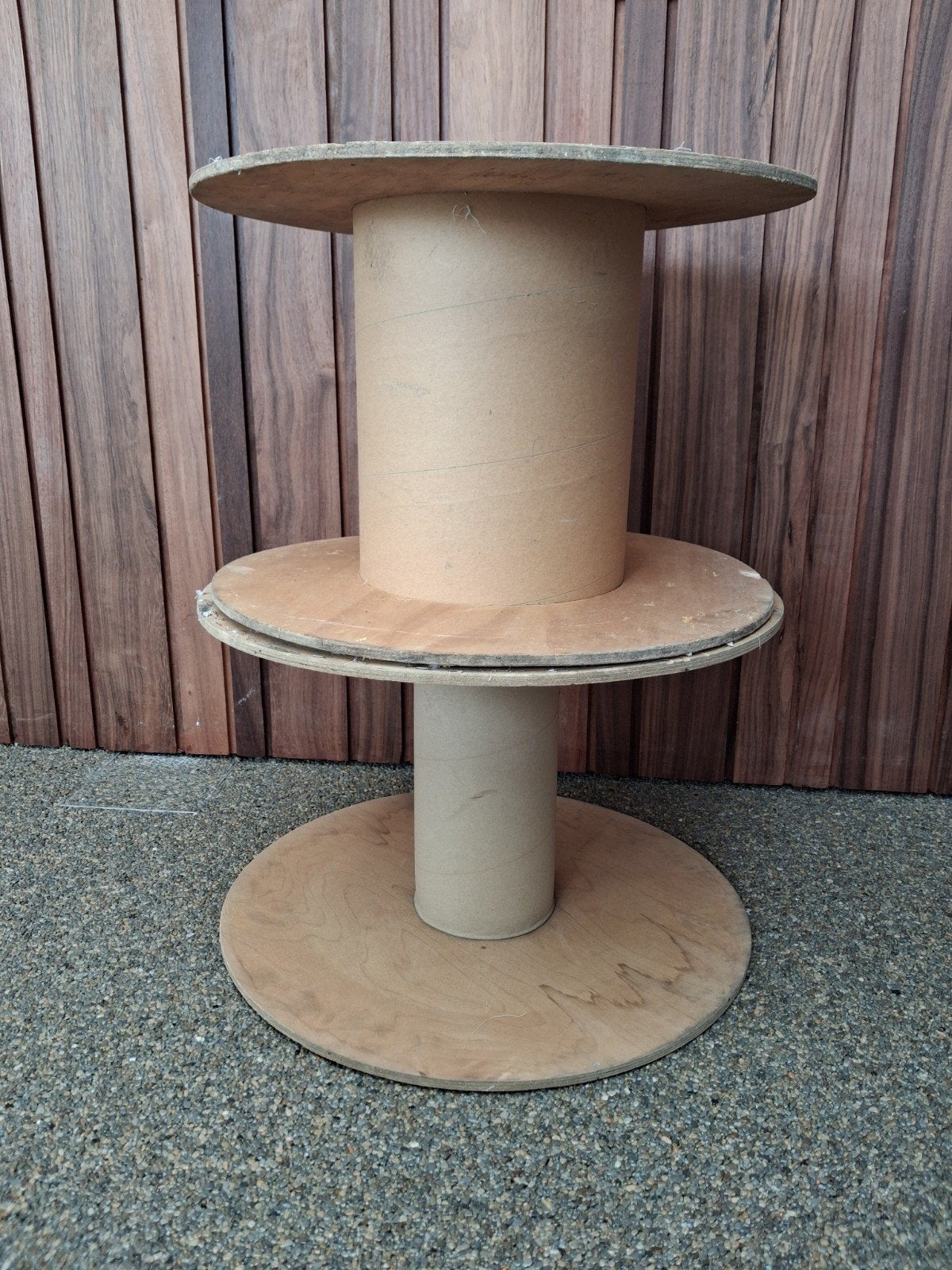 Houten bobijnen, Ophalen