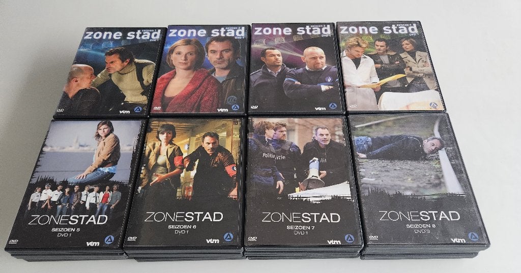 Complete TV reeks : Zone Stad 1 tem 8, Enlèvement ou Envoi