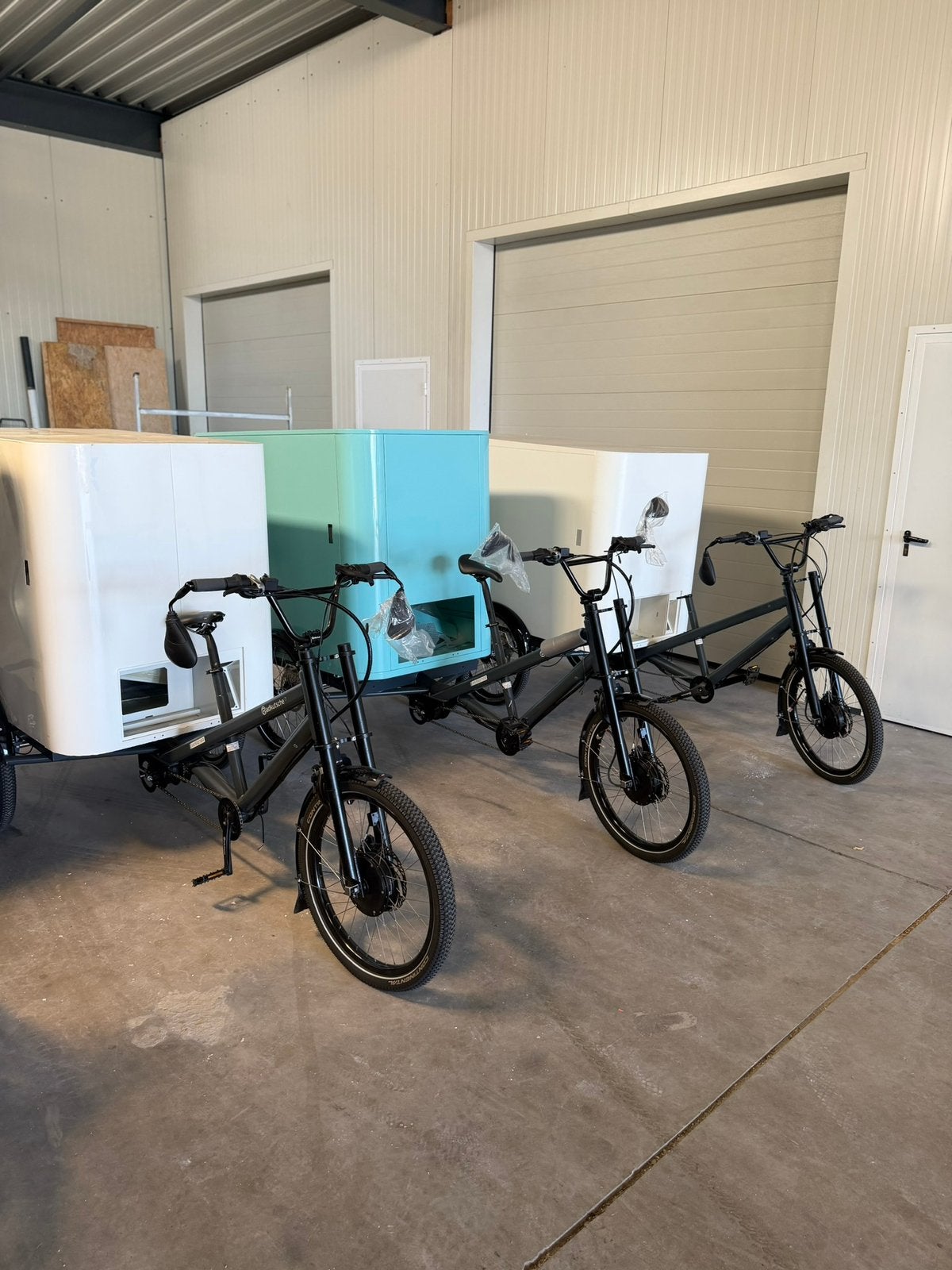 3x Radkutsche Musketier bakfietsen cargobike vrachtfiets, Goederen, Schijfrem, Ophalen, Overige merken