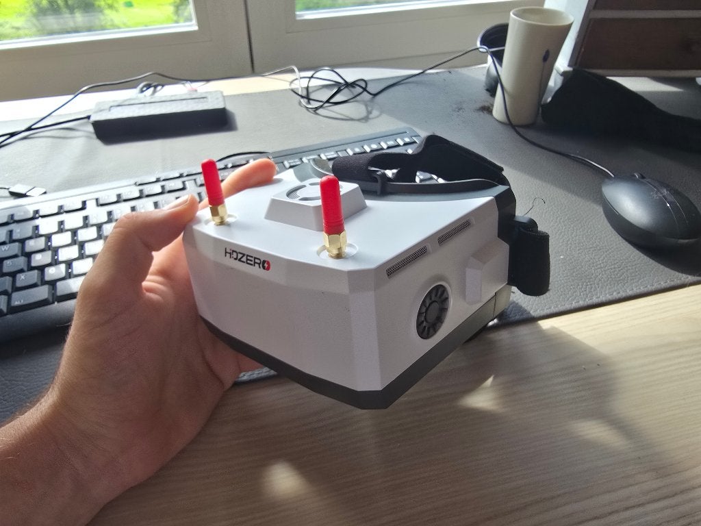 HDZero BoxPro FPV Goggles, Audio, Tv en Foto, Drones, Ophalen, Zo goed als nieuw, First person view (FPV)
