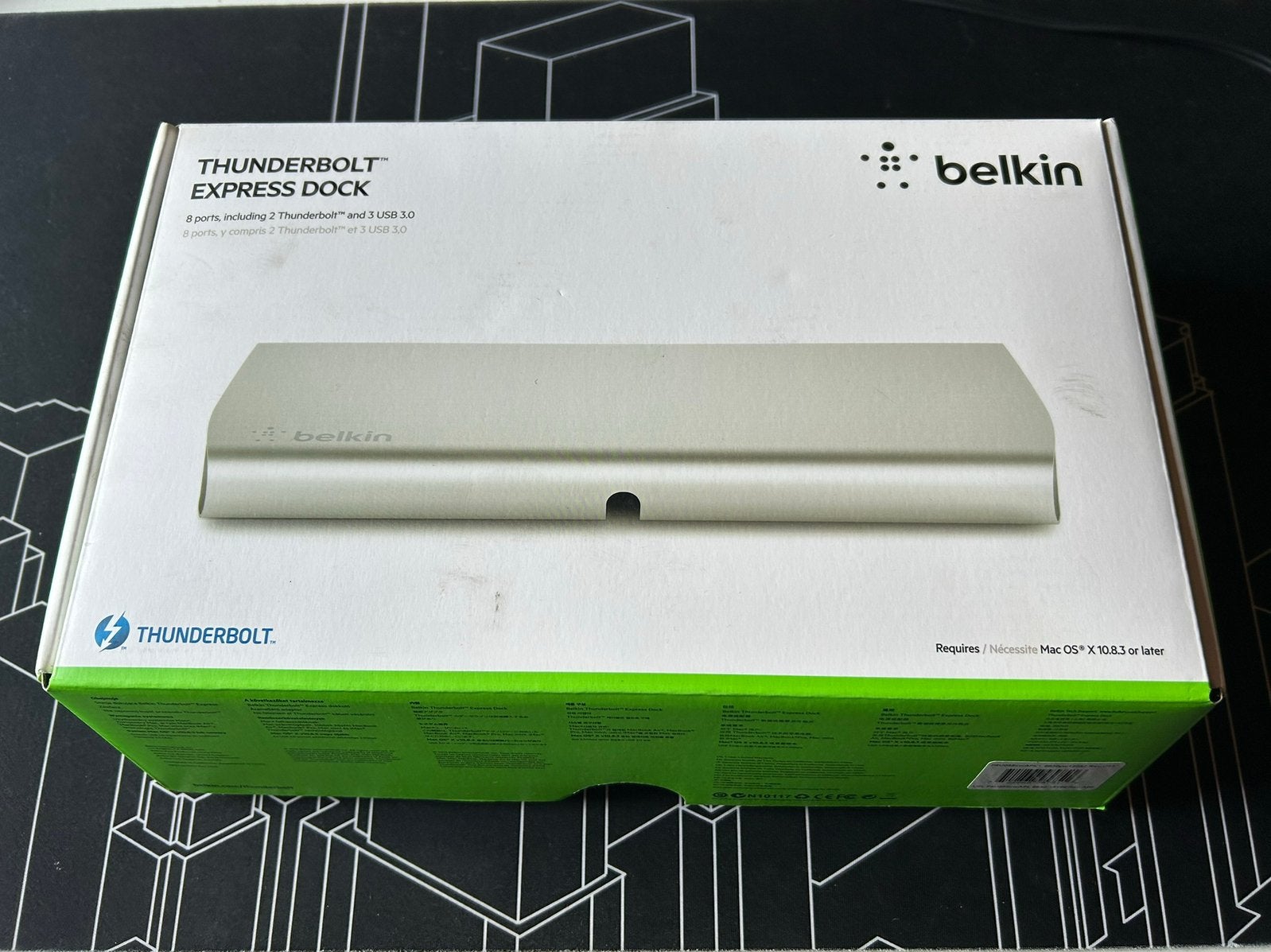 Belkin Thunderbolt Express Dock, Informatique & Logiciels, Enlèvement ou Envoi, Comme neuf