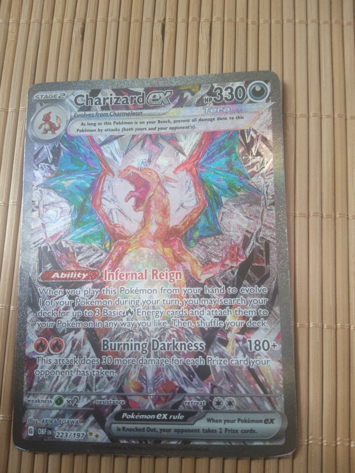 Pokemon Charizard ex, Collections, Signets, Enlèvement
