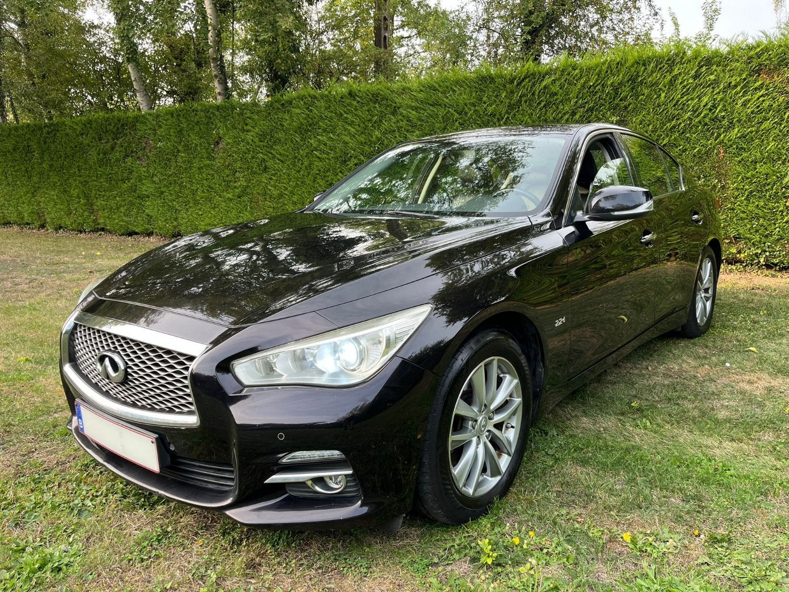 INFINITI Q50 2.2D EXECUTIVE BOITE AUTO/CUIR/XENON/GPS/CRUISE, Auto's, Leder, Particulier, Zetelverwarming, Te koop