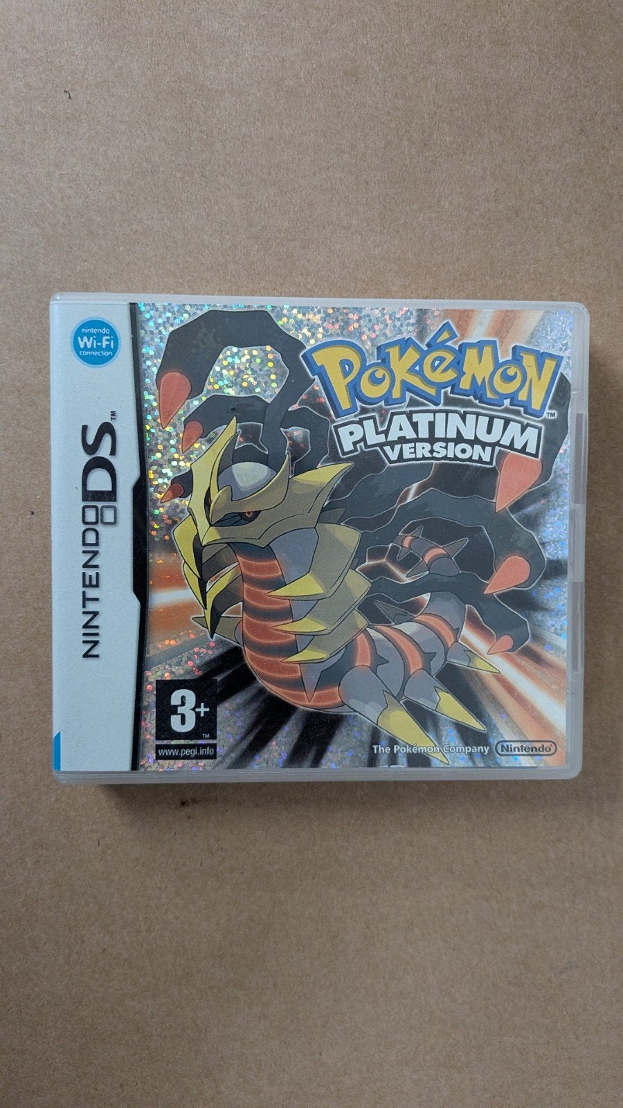 Pokemon platinum box and manual, Ophalen of Verzenden