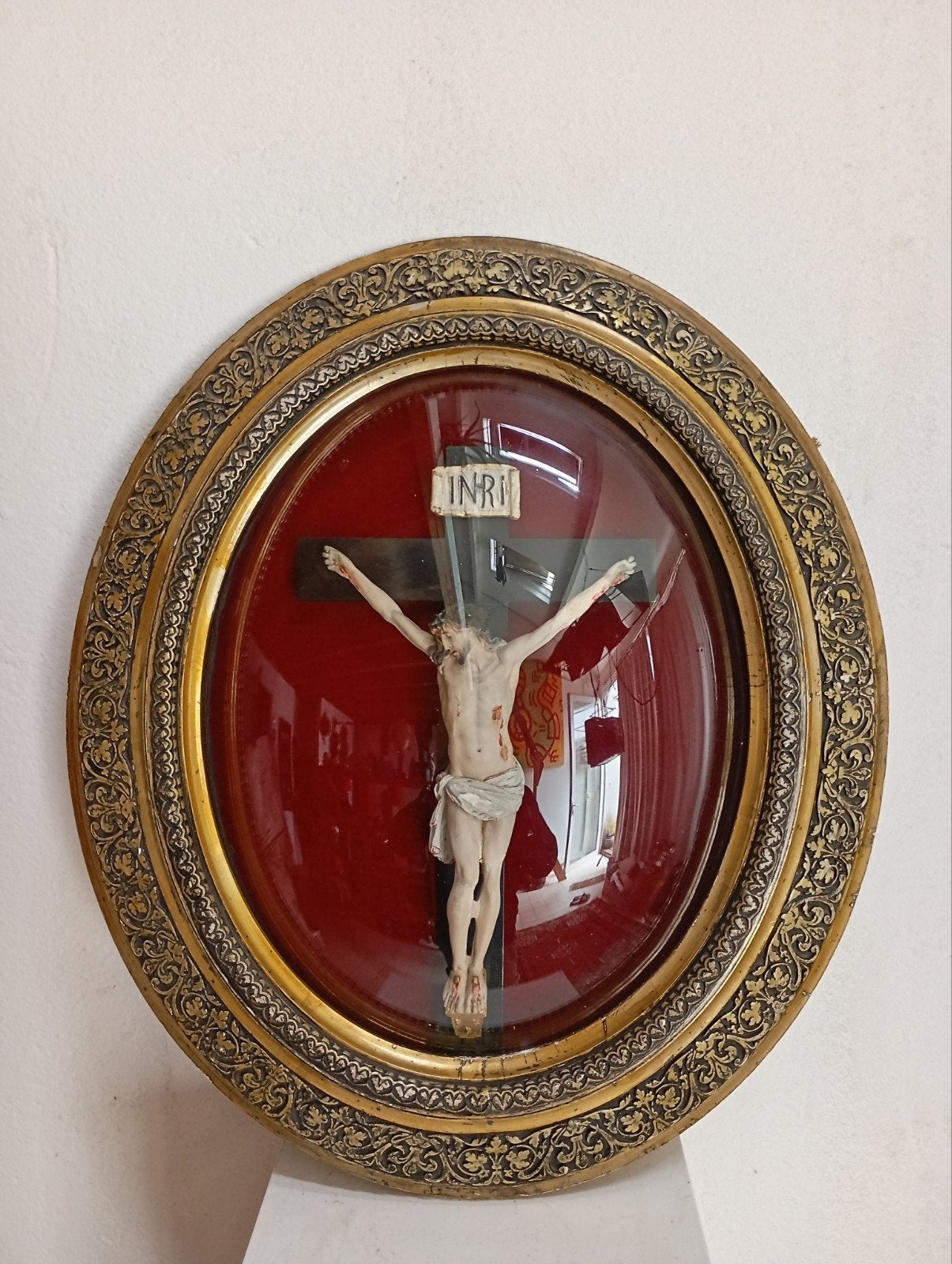 Objet de dévotion antique atmosphérique : Corpus Christi (cr, Enlèvement ou Envoi